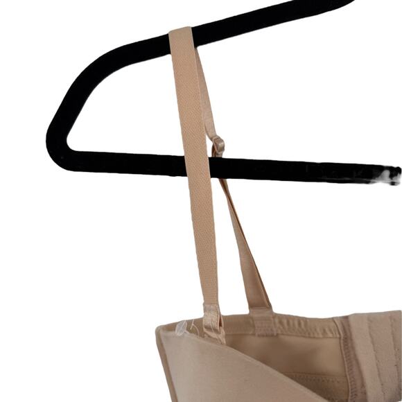 Wacoal 854372 Staying Power wire free strapless bra tan size 34DD 34E - Picture 3 of 6